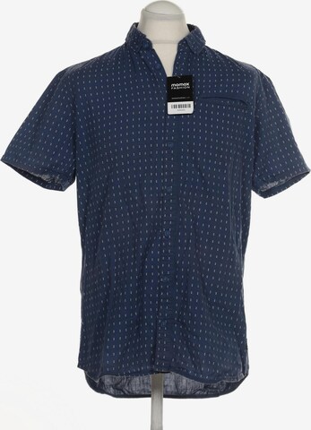 BLEND Button Up Shirt in L in Blue: front