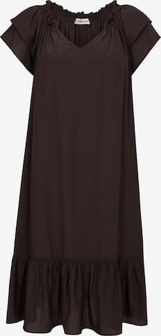 co'couture Kleid 'Sunrise' in Braun: Vorderseite