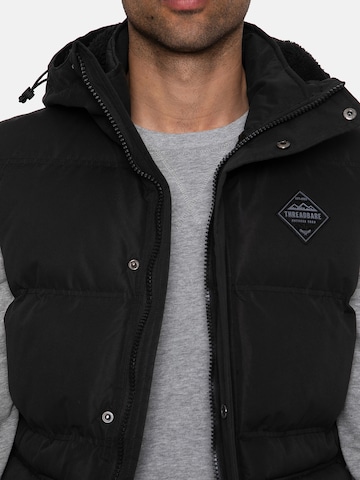 Threadbare Vest in Black