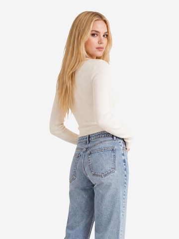 GUESS Knit cardigan 'ELLIE' in White