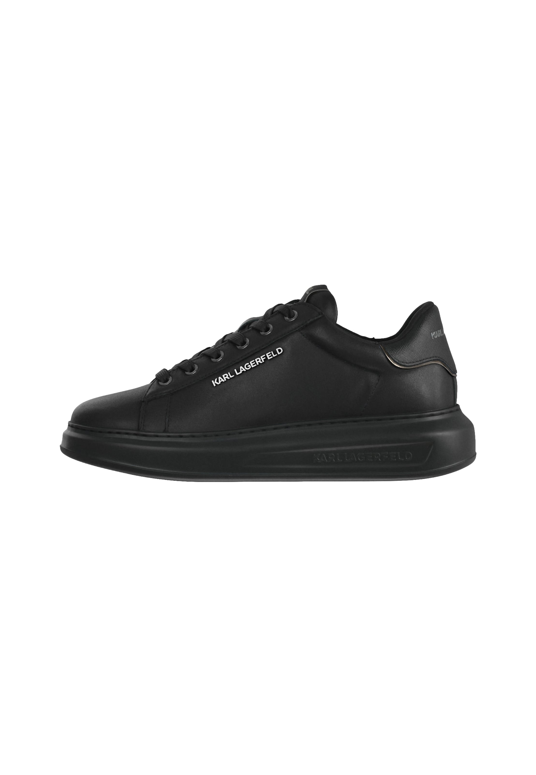Karl Lagerfeld Sneakers in Black: front