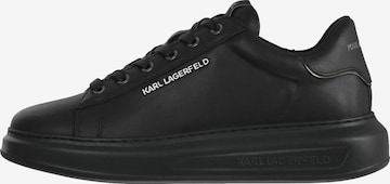 Karl Lagerfeld - Zapatillas deportivas bajas en negro: frente