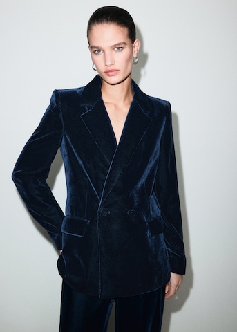 MANGO Blazers in Blauw: voorkant