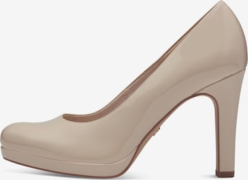 TAMARIS - Zapatos con plataforma en beige