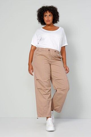 Angel of Style Wide leg Pants in Beige