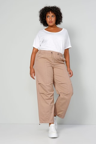 Angel of Style Wide Leg Hose in Beige