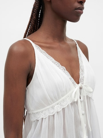 Abercrombie & Fitch Halenka 'MAR4' – bílá