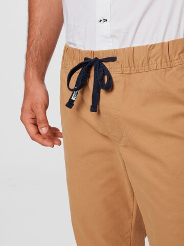 Tommy Jeans Tapered Hose 'Scanton Dobby' in Beige
