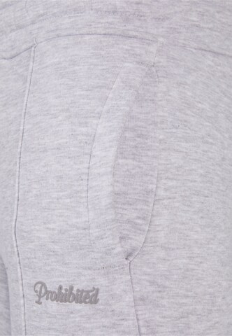 Loosefit Pantaloni di Prohibited in grigio