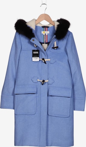 Boden Mantel XS in Blau: Vorderseite