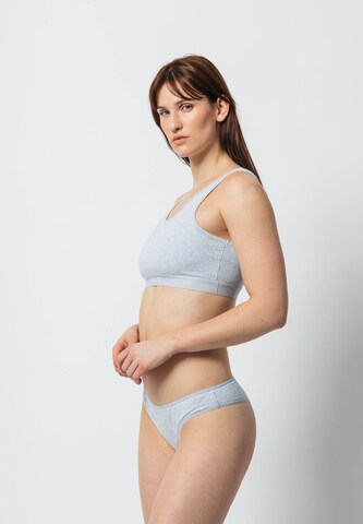 SNOCKS Panty 'Brazilian' in Grey