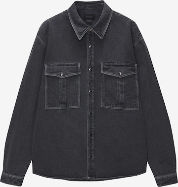 Veste mi-saison Pull&Bear en gris : devant