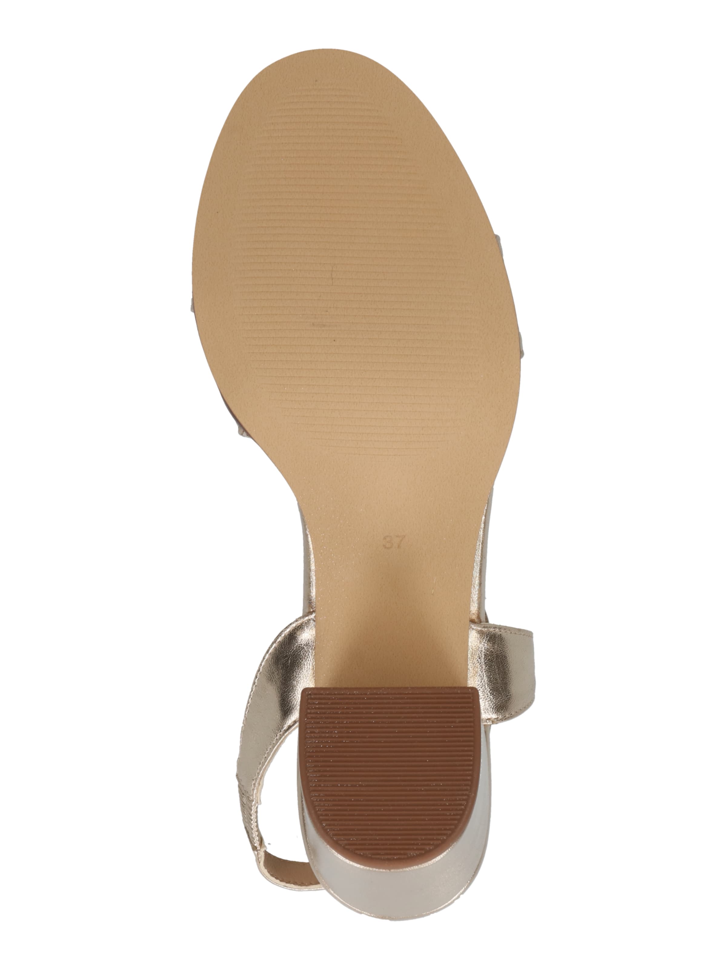 Sandale cu baretă 'Elanur' de la ABOUT YOU pe auriu