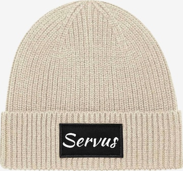 Youth Designz Beanie 'Servus' in Beige: front