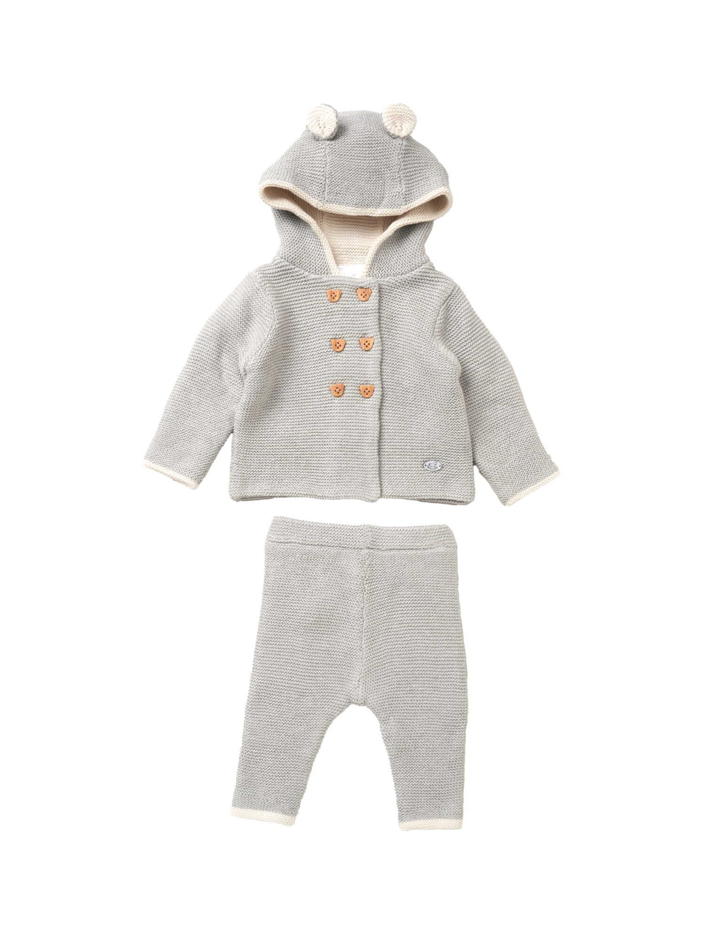 Set Rock a Bye Baby Boutique en gris : devant