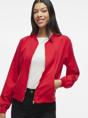 VILA Between-season jacket 'VIBUBBLE' in Red