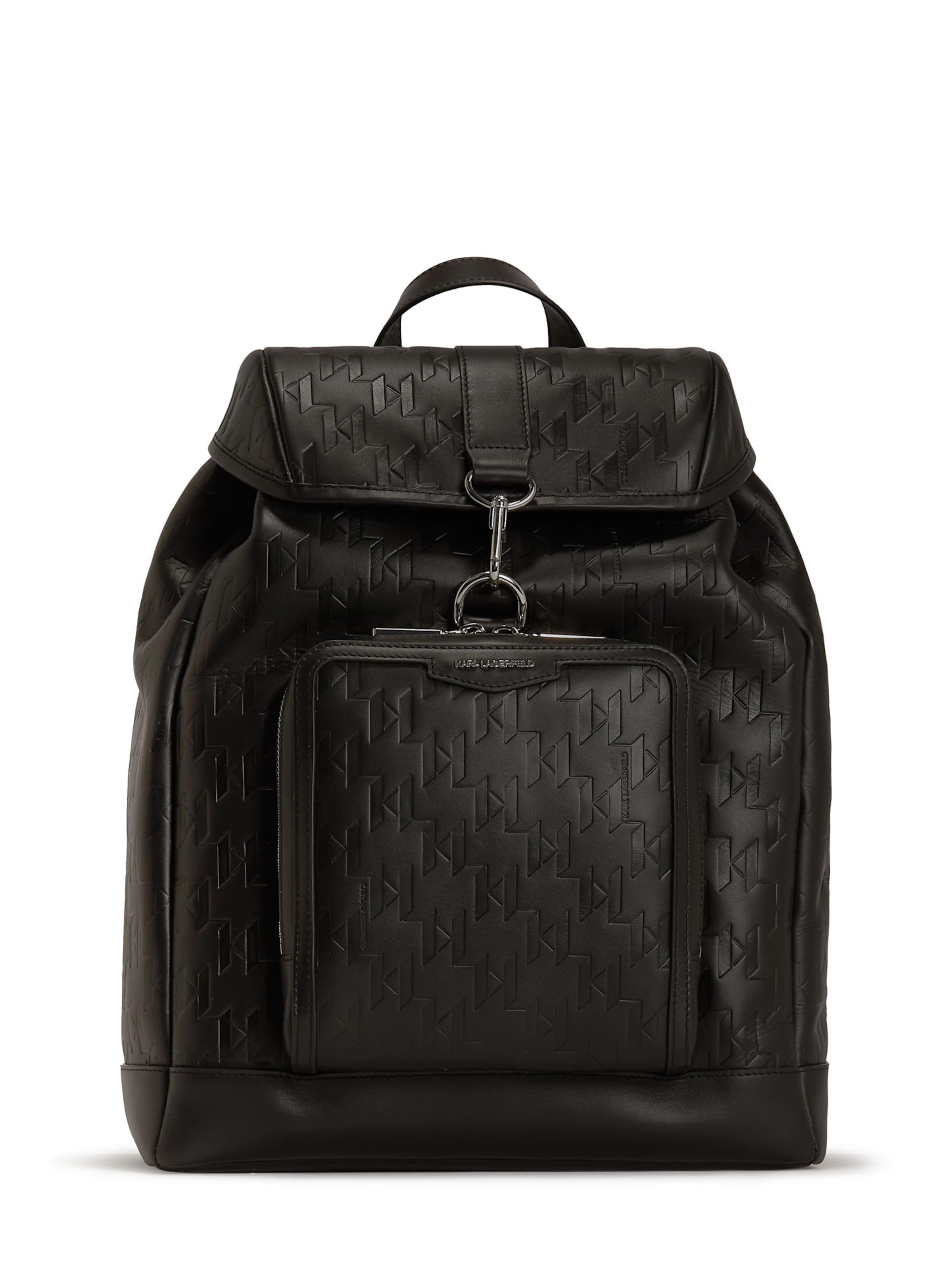 Karl Lagerfeld Σακίδιο πλάτης σε μαύρο: μπροστά