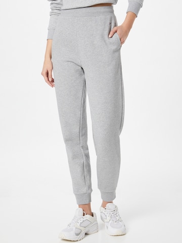 TOMMY HILFIGER Tapered Trousers in Grey: front