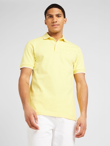 dzeltens BOSS Orange T-Krekls 'Passertip': no priekšpuses