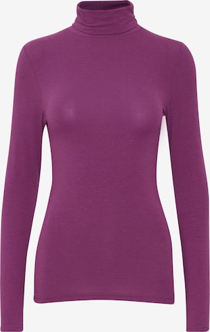 b.young Shirt 'Pamila' in Purple: front