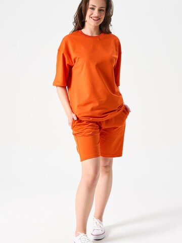 LOUIS LECLER Regular Hose 'Elsa' in Rot
