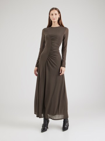 Samsøe Samsøe Dress 'Saandrea' in Brown: front