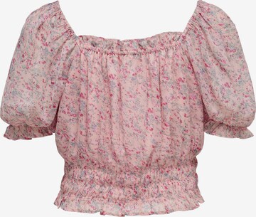 JDY - Blusa 'Melly' em rosa