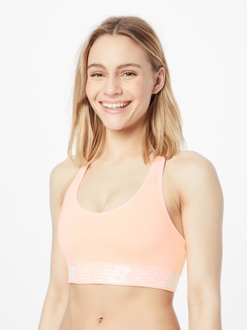 new balance Bralette Sports Bra 'PACE' in Beige: front