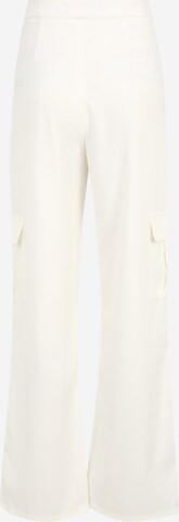 Bootcut Pantaloni con pieghe di Misspap in bianco