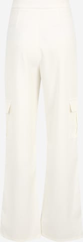 Misspap Boot cut Pleat-front trousers in White