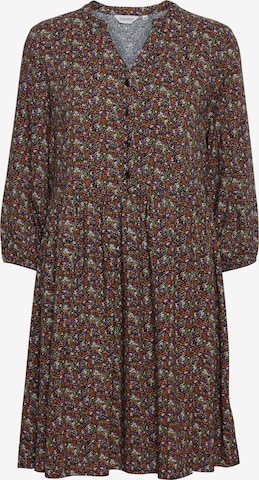 Oxmo Shirt Dress 'Elva' in Brown: front