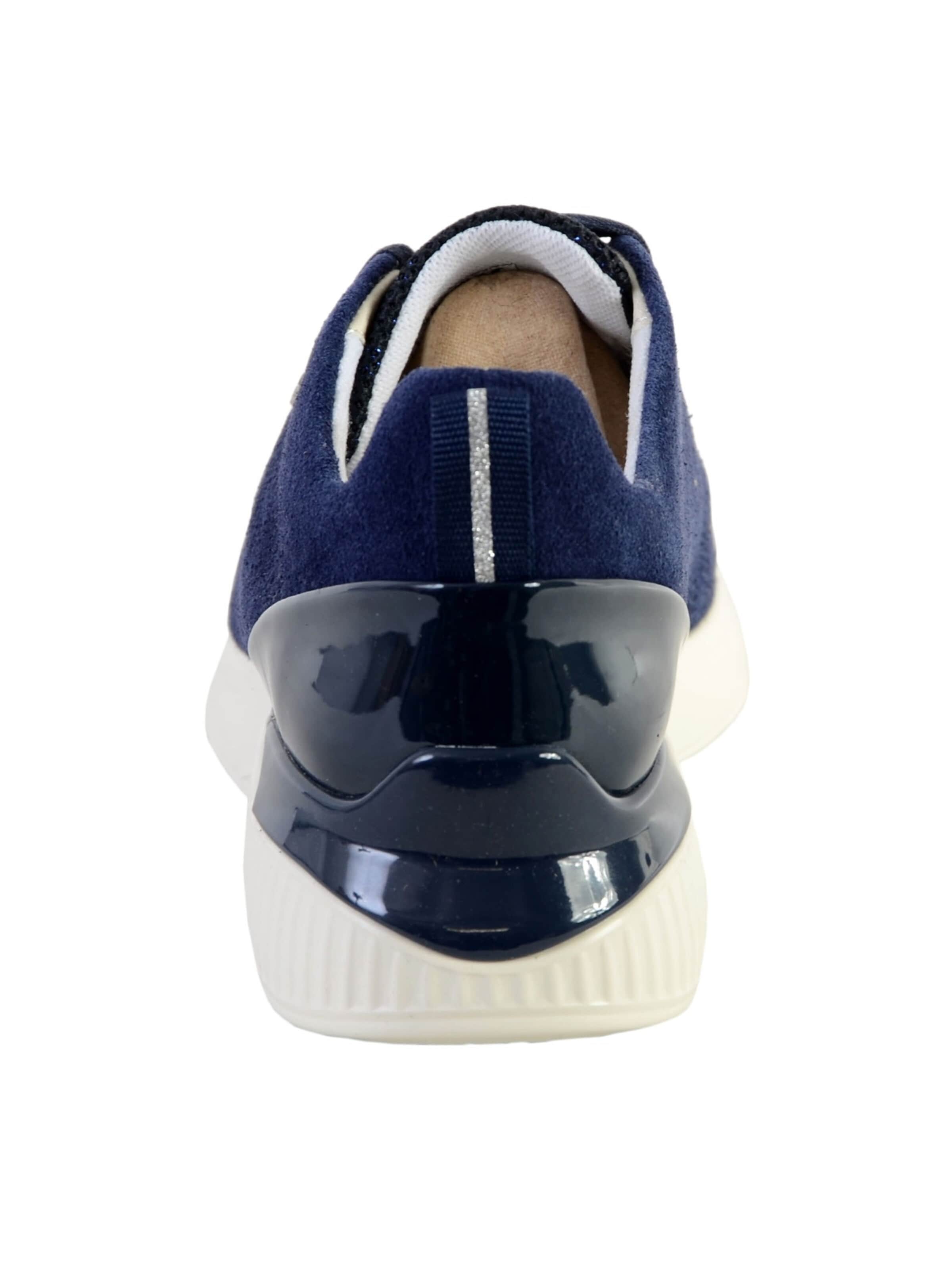 GEOX - Calzado deportivo con cordones en azul