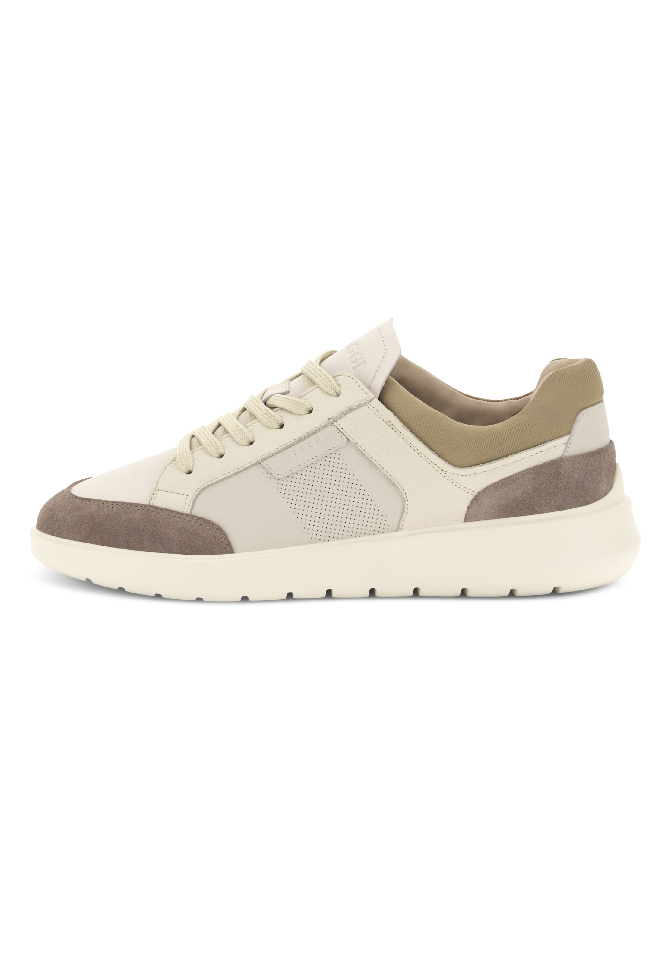 Baskets basses 'Nimbus' Boggi Milano en beige : devant