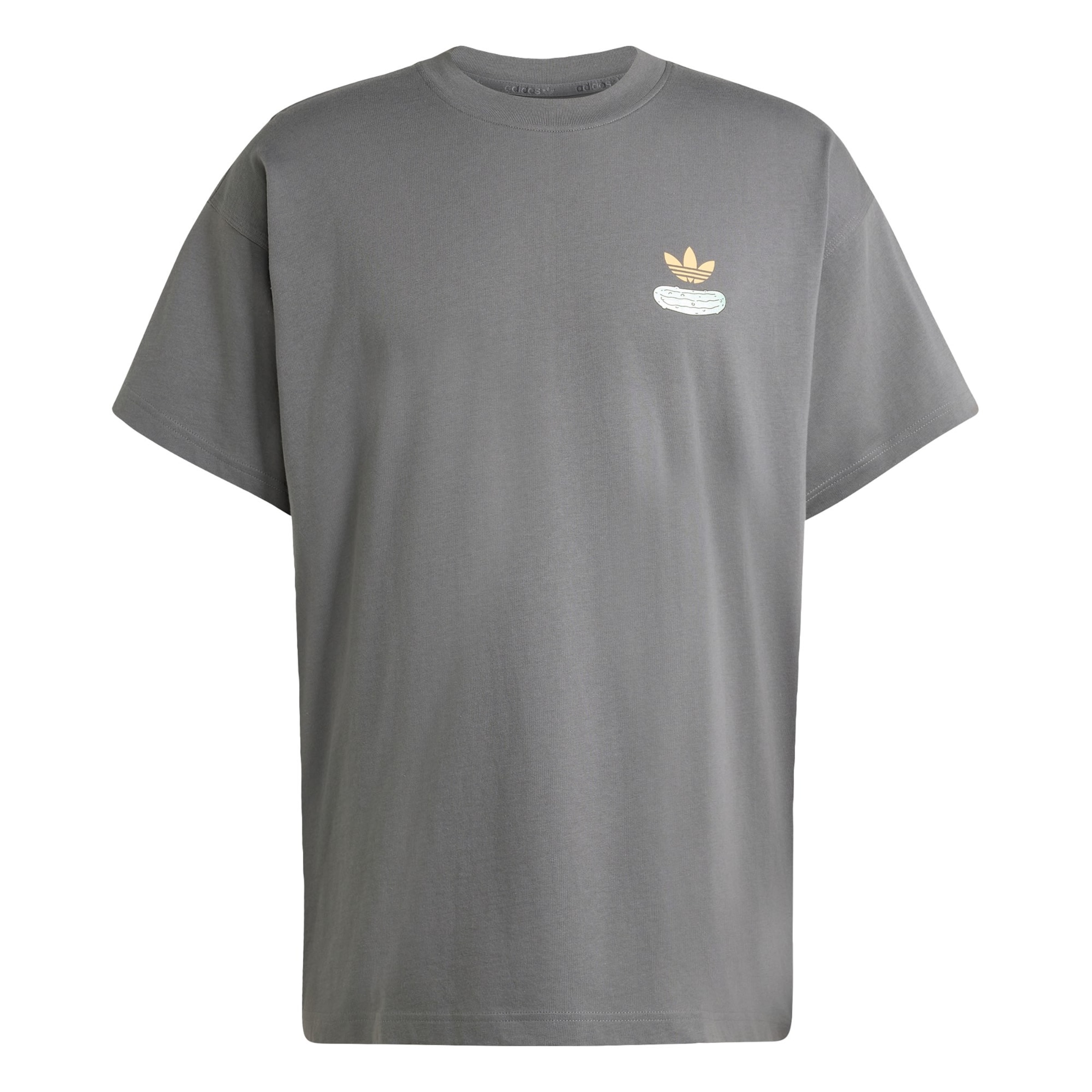 ADIDAS ORIGINALS - Camisa em cinzento: frente
