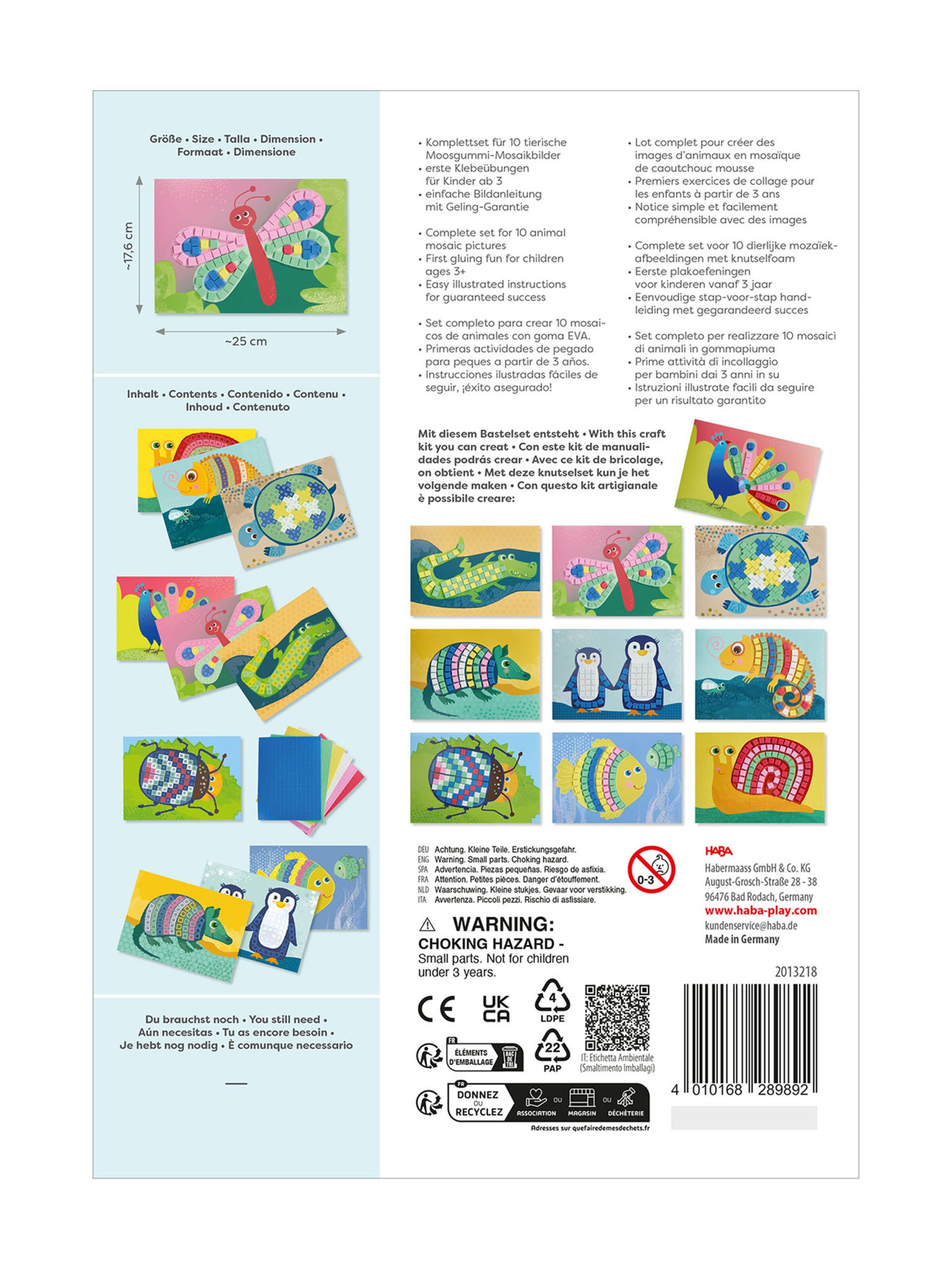 HABA Handwerkartikelen ' Sachenmacher - Erste Kreativversuche ab 3 ' in Gemengde kleuren