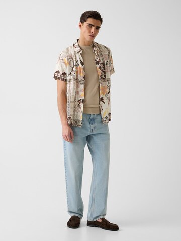GUESS Regular fit Button Up Shirt in Beige