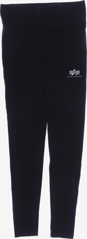 ALPHA INDUSTRIES Pants in XS in Black: front