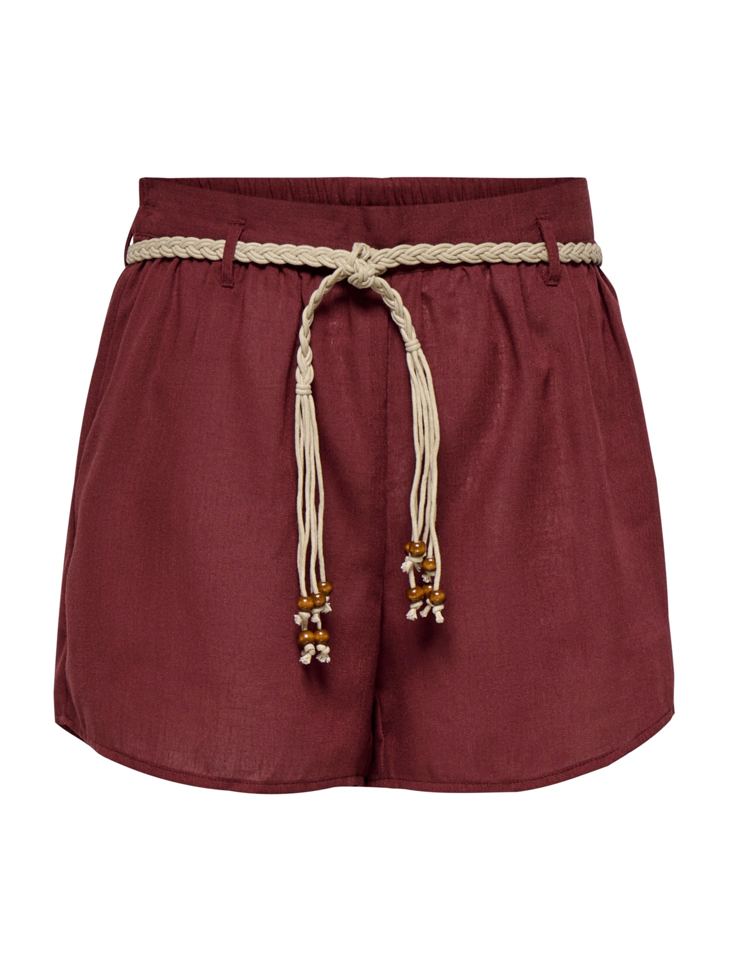 JDYHlače - crvena boja: prednji dio