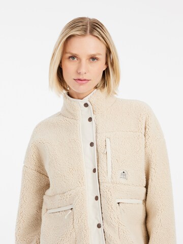 PROTEST Fleece jacket 'PRTLUX' in White