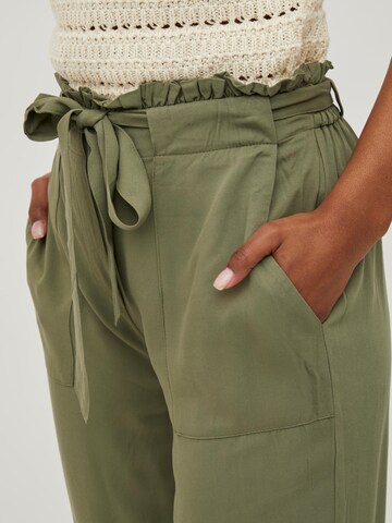 VILA Regular Broek 'SEDONA' in Groen