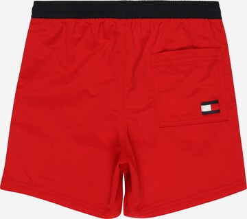Tommy Hilfiger Underwear Kratke kopalne hlače | rdeča barva