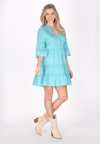 IZIA - Vestido em azul