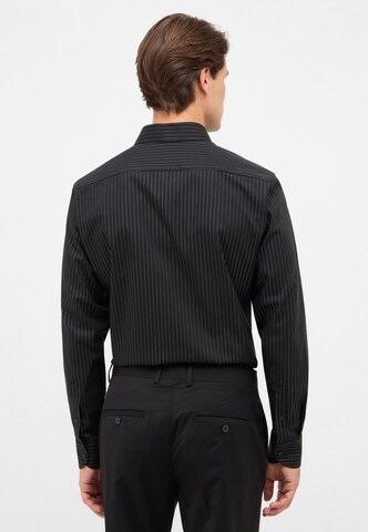ETERNA Slim fit Zakelijk overhemd in Zwart