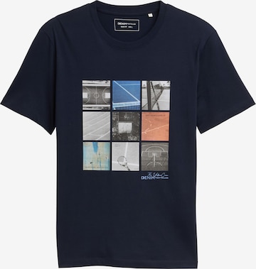 mėlyna TOM TAILOR DENIM Marškinėliai: priekis