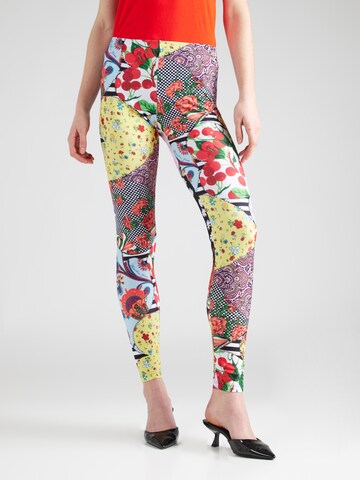 Moschino Jeans Skinny Leggings in Mischfarben: predná strana