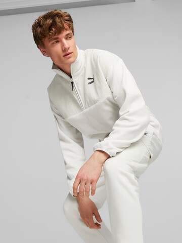 PUMA - Pullover desportivo 'Utility' em cinzento: frente