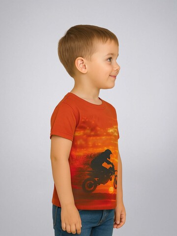 PANTONECLO Shirt 'Pantoneclo Boy's T-Shirt' in Orange