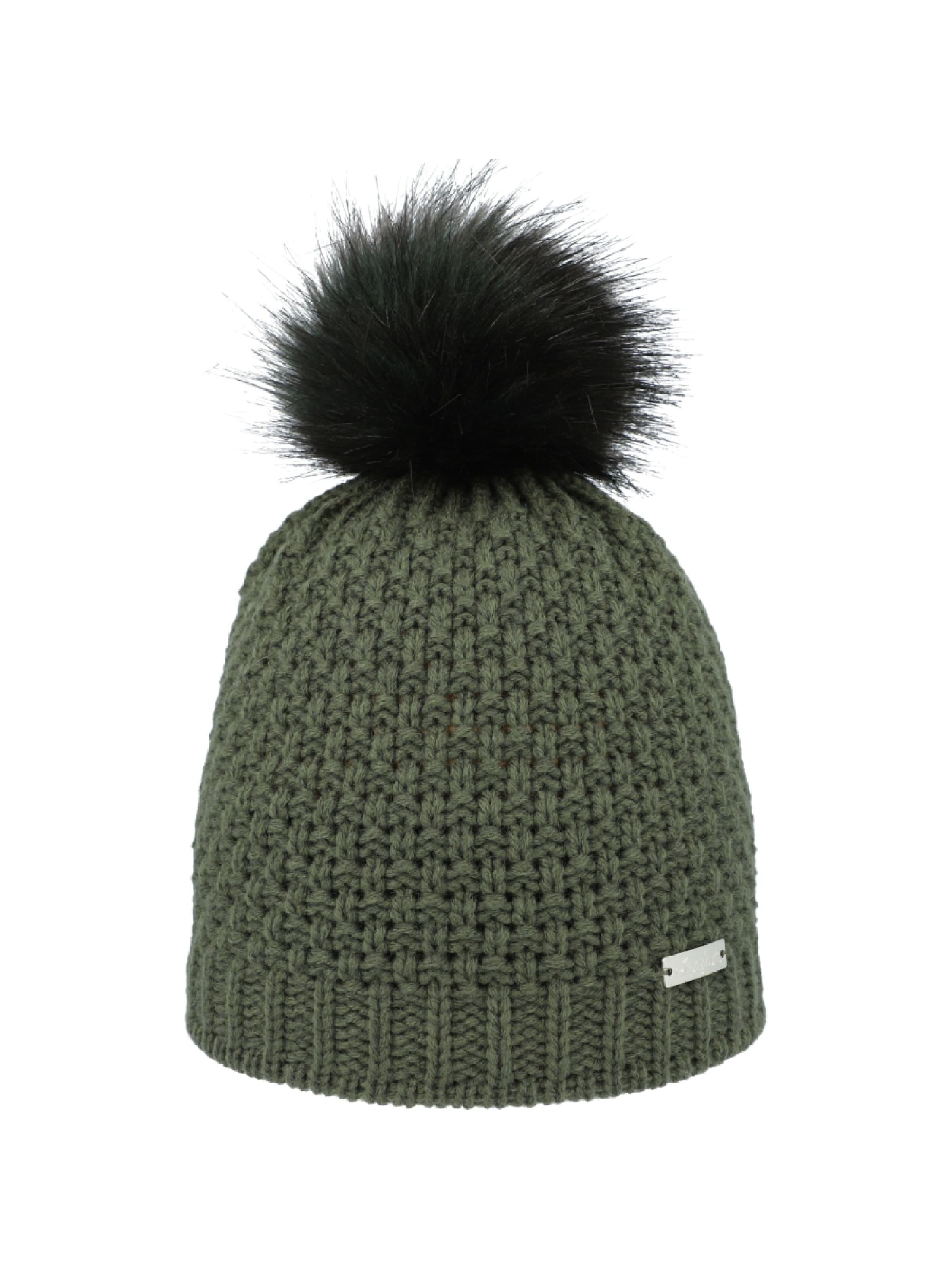 Berretto 'Lilottal ' di Eisglut in verde: frontale