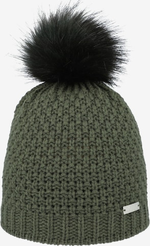 žalia Eisglut Megzta kepurė 'Lilottal ': priekis