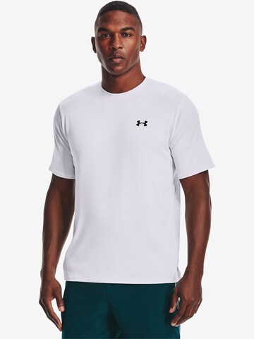 UNDER ARMOUR Performance shirt in White: front